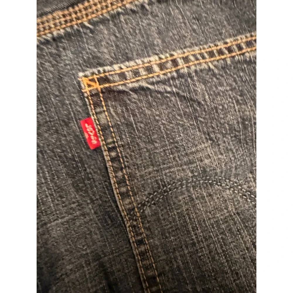 Levis Carpenter Shorts Mens 34 Blue Denim Baggy Skater Y2K Utility Work